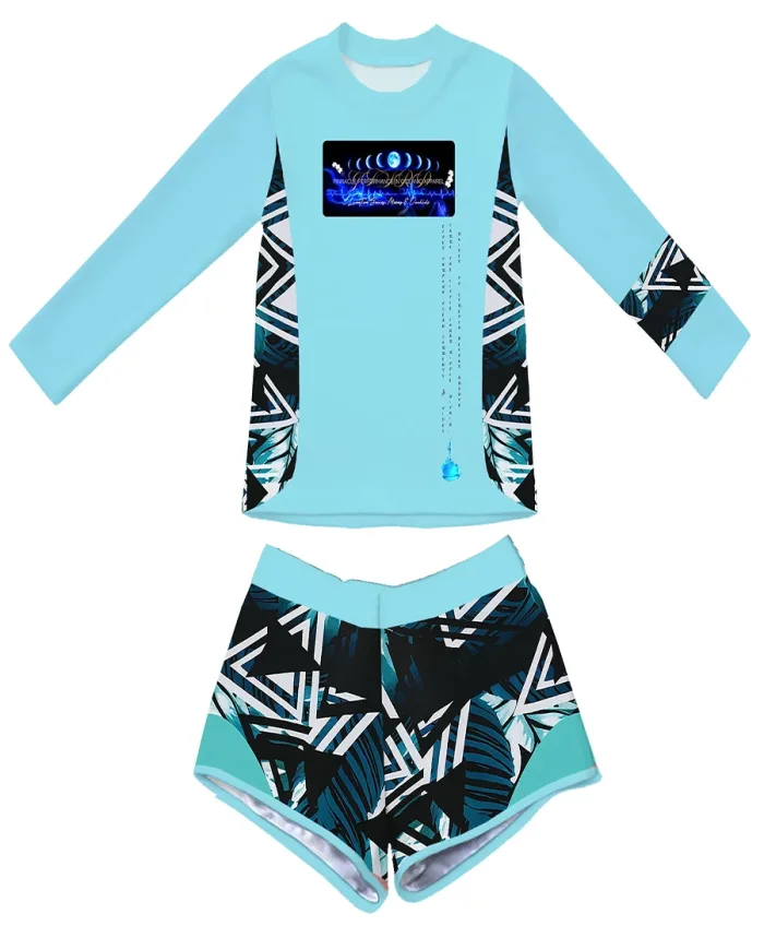 little ripple fishing shirt combo sky blue