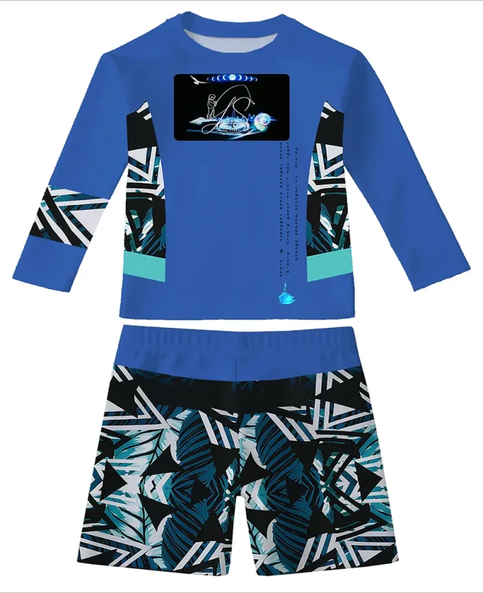 little ripple fishing shirt combo blue